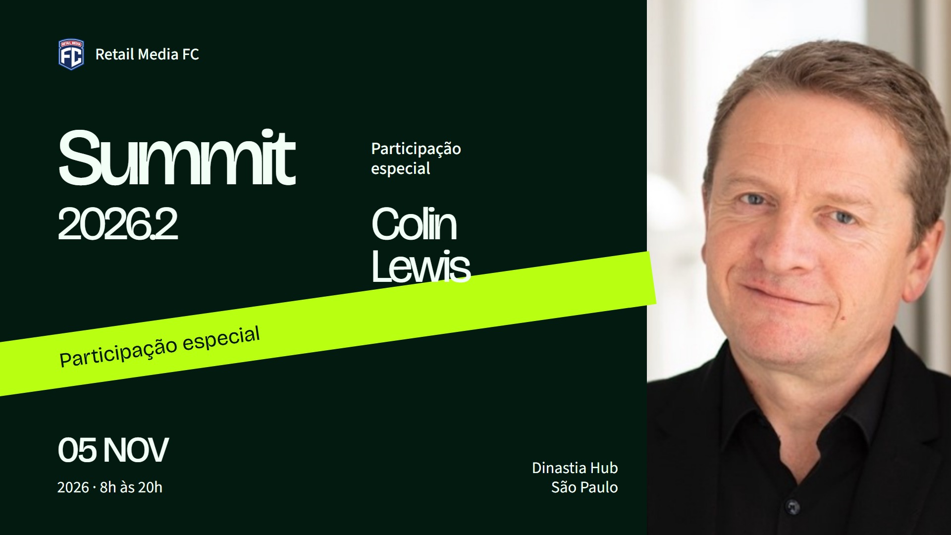 Palco · Colin Lewis
