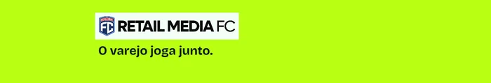 Capa B · Ruptura. Retail Media FC; proposta de identidade visual.