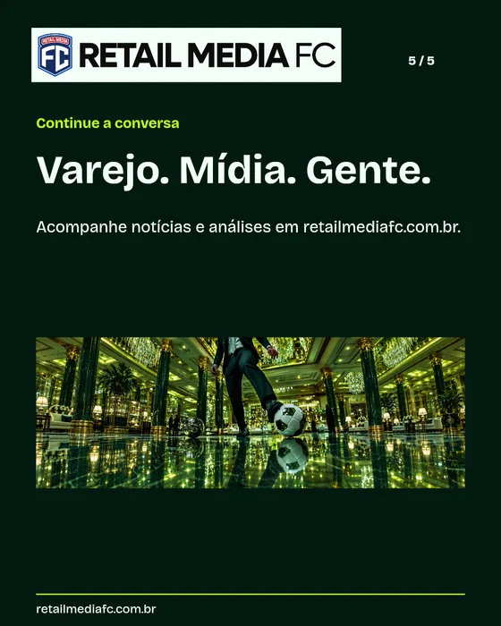 Introdução ao Retail Media · página 5. Retail Media FC; proposta de identidade visual.